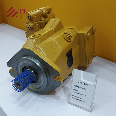Máy bơm piston 350-0666 cho erpillar  Backhoe Loader 414E 416E 422E 428E 434E
